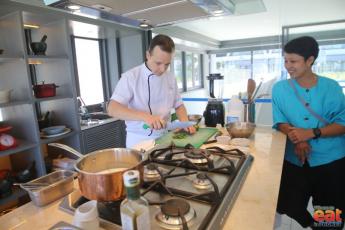 Cooking Class Demonstration with Chef Evert from Soleil KL 