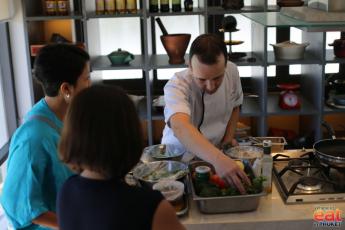 Cooking Class Demonstration with Chef Evert from Soleil KL 