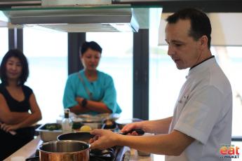 Cooking Class Demonstration with Chef Evert from Soleil KL 