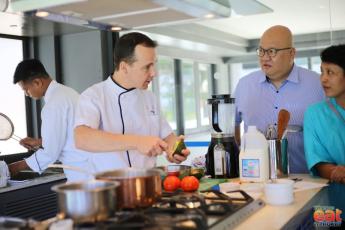 Cooking Class Demonstration with Chef Evert from Soleil KL 