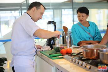 Cooking Class Demonstration with Chef Evert from Soleil KL 