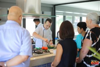 Cooking Class Demonstration with Chef Evert from Soleil KL 