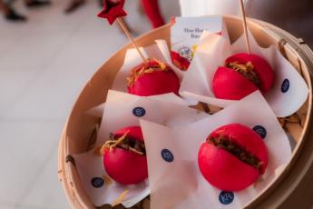 Moo Hong Bao, one of the creations from Chef Laia for that evening