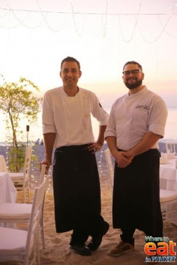 Moroccan Beach Dinner by guest Chef Morad Rafaoui.