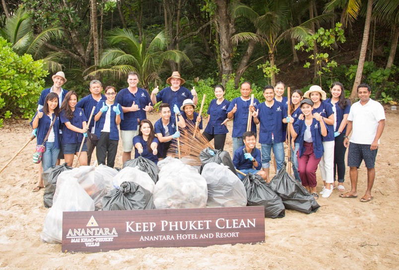 Anantara Mai Khao “Keep Phuket Clean” Campaign