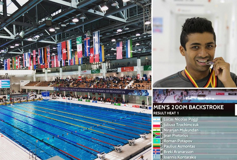 23 Years Old Paralympian Swimmer from India Breaks Asian Record