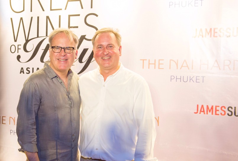 Phuket to savour the “Great Wines of Italy” as THE NAI HARN  hosts final leg of James Suckling’s Asian Tasting Tour