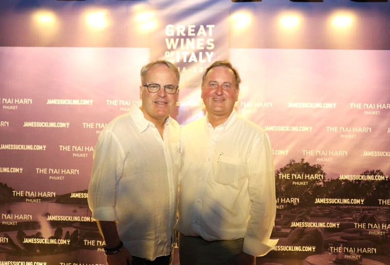 The Nai Harn Resort Holds Largest Ever Wine Event in Phuket as It Hosts the Final Leg of James Suckling’s “great Wines of Italy” Tour