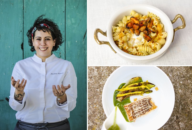 TRE welcomes chef Martina Caruso winner Michelin Female Chef Award 2019