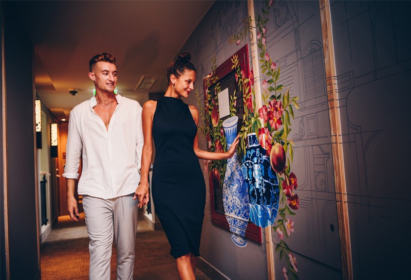 Four Points by Sheraton Phuket Patong Beach Resort invites guests to experience a world of authentic Peranakan Art and Design