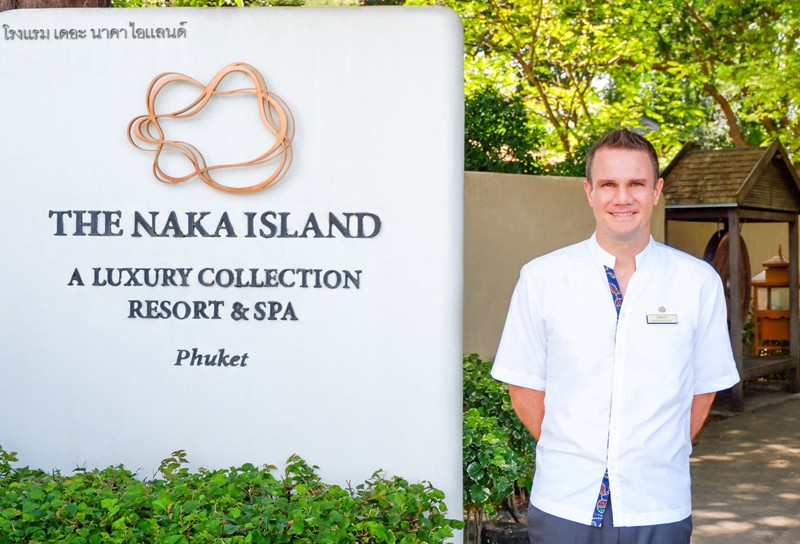 The Naka Island, Phuket- A Luxury Collection Resort & Spa Announces new General Manager “David CAMPBELL”
