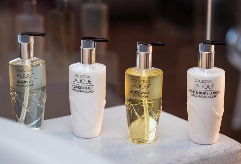 As the first hotel in Thailand The Nai Harn Phuket introduces Lalique bathroom amenities to its suites   